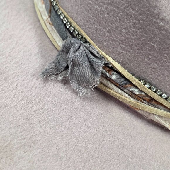 One-of-a-Kind Western Cowgirl Hat – Handmade & Adjustable main image 5